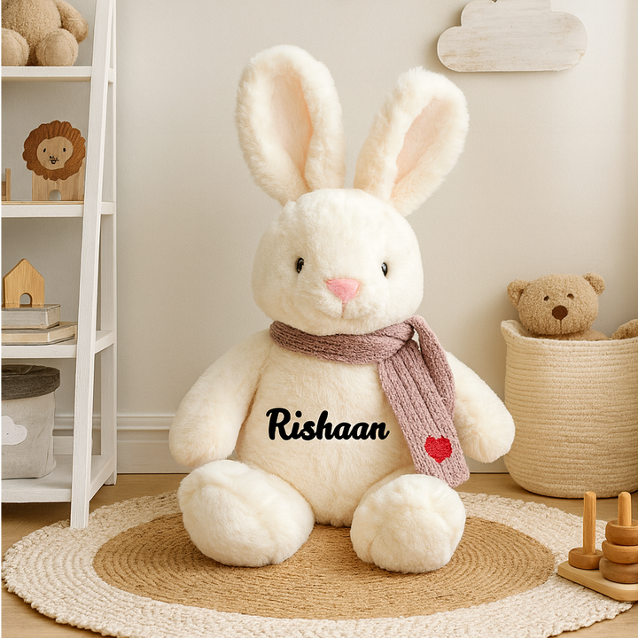 Babble Wrap SnugScarf Bunny -Mocha