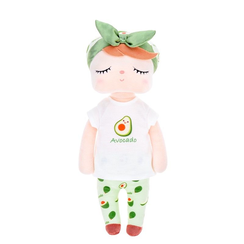 Sleeping Bunny Doll - Avacado