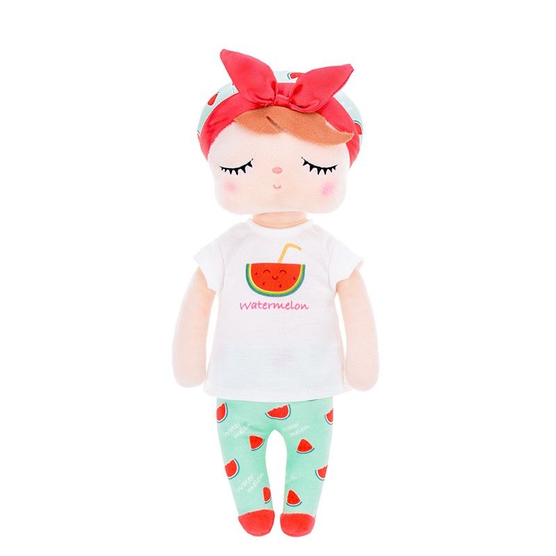 Sleeping Bunny Doll - Watermelon