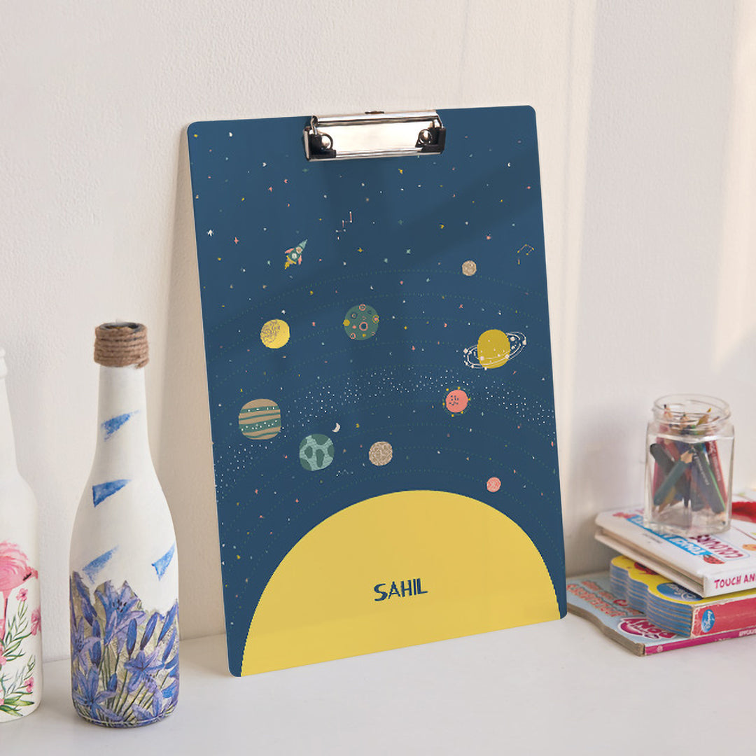 Personalised Clipboard - Space Explorer