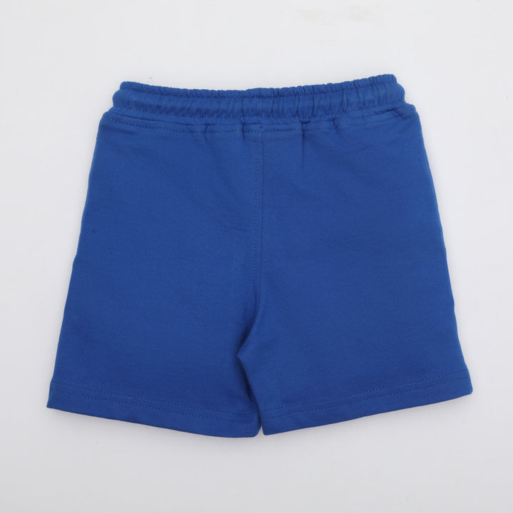 Blue Casual Shorts