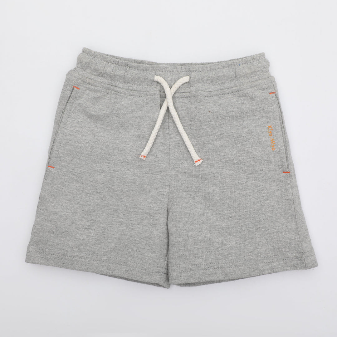 Grey Casual Shorts