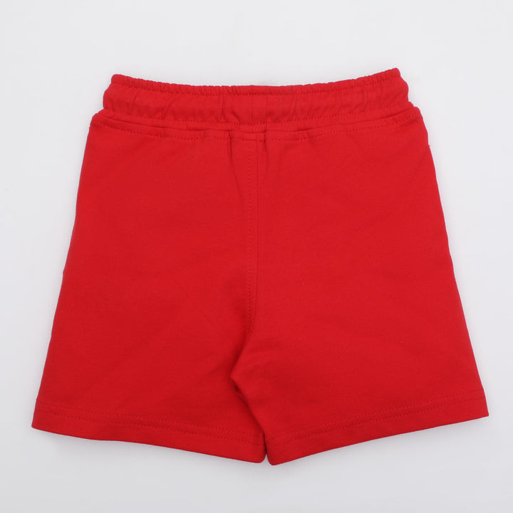 Red Casual Shorts