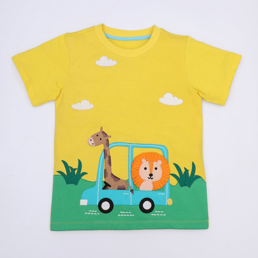 Yellow Car Ride T-shirt