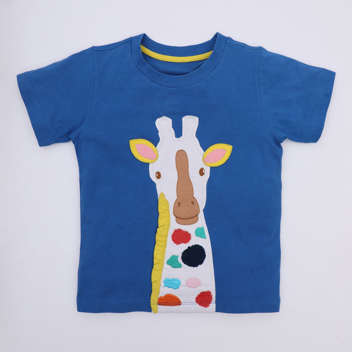 Blue Giraffe T-shirt