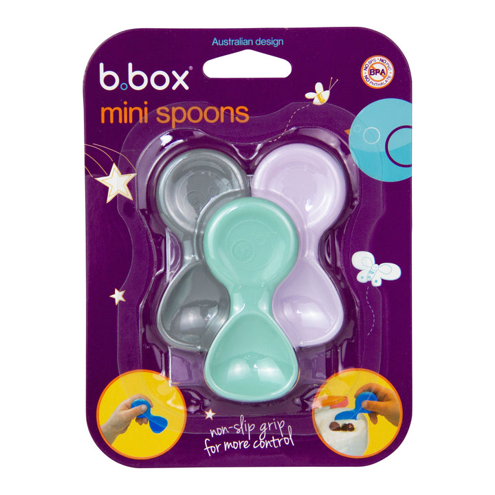 b.box Mini Spoon Set of 3 Pastel - Sohii India