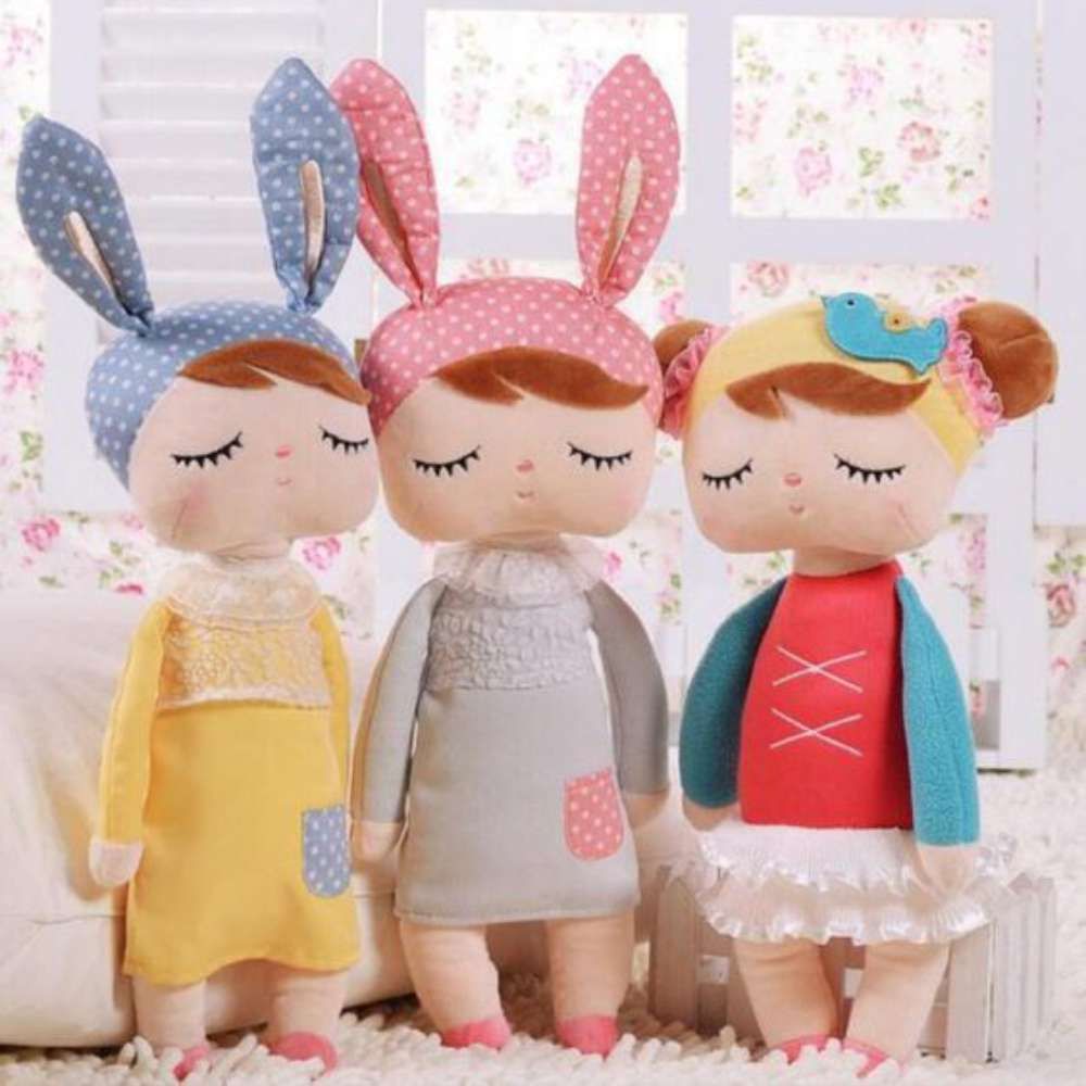 Sleeping Bunny Doll - Yellow