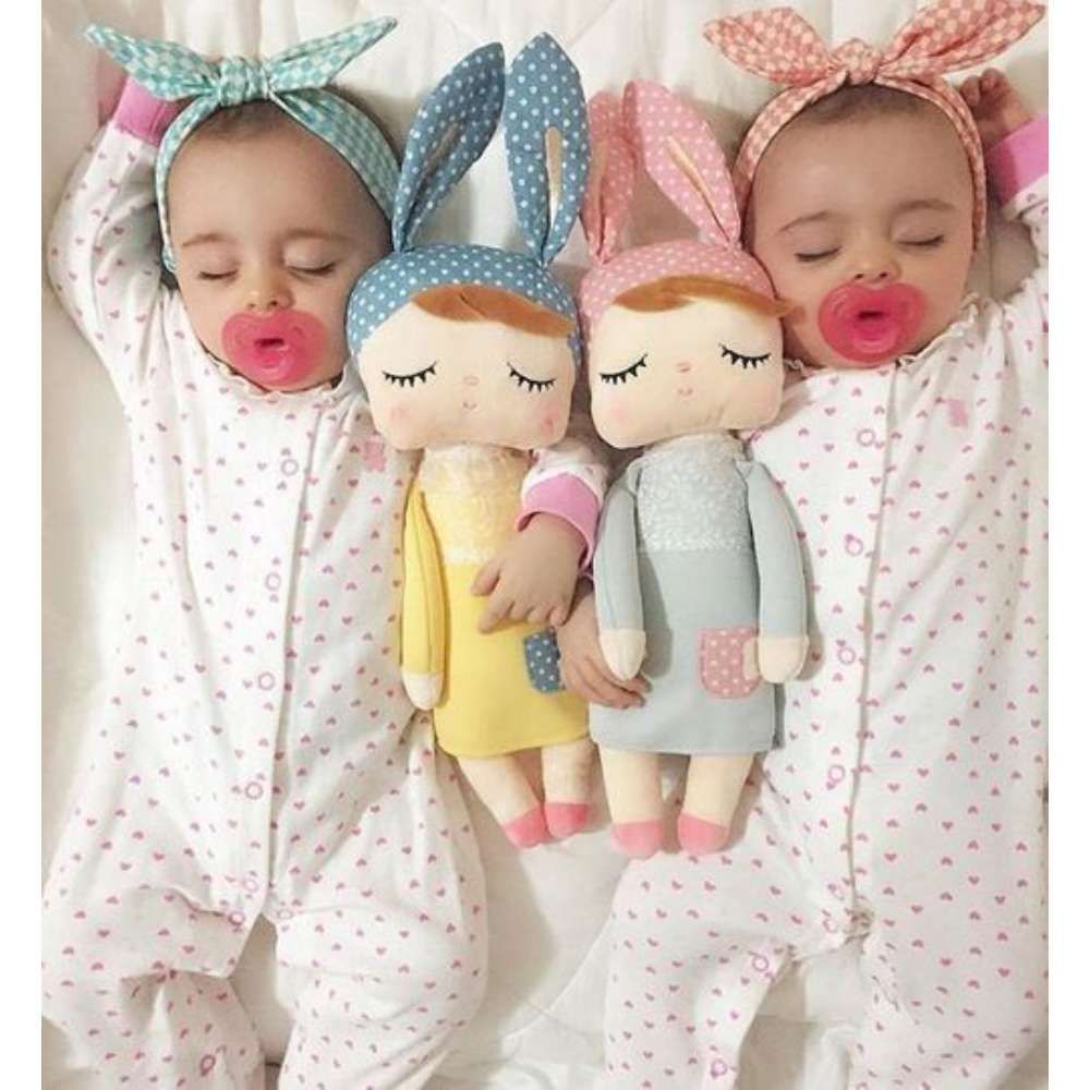 Sleeping Bunny Doll - Yellow