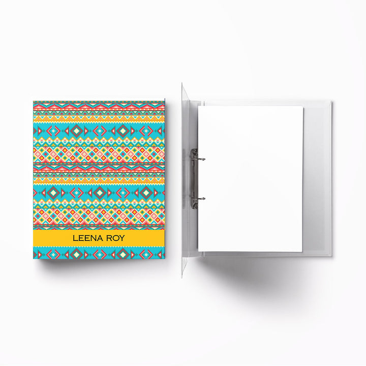 A4 Vertical Clip Binder File (Themes Available)
