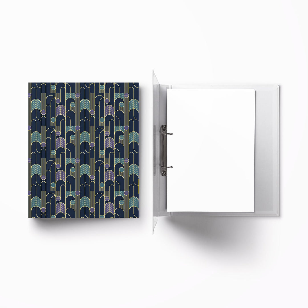 A4 Vertical Clip Binder File (Themes Available)