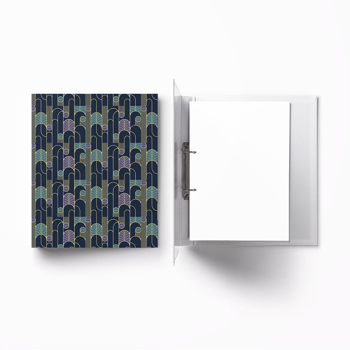 A4 Vertical Clip Binder File (Themes Available)