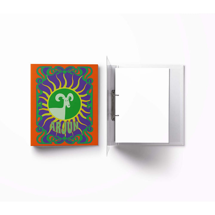 Zodiac A4 Vertical Clip Binder File For Boys