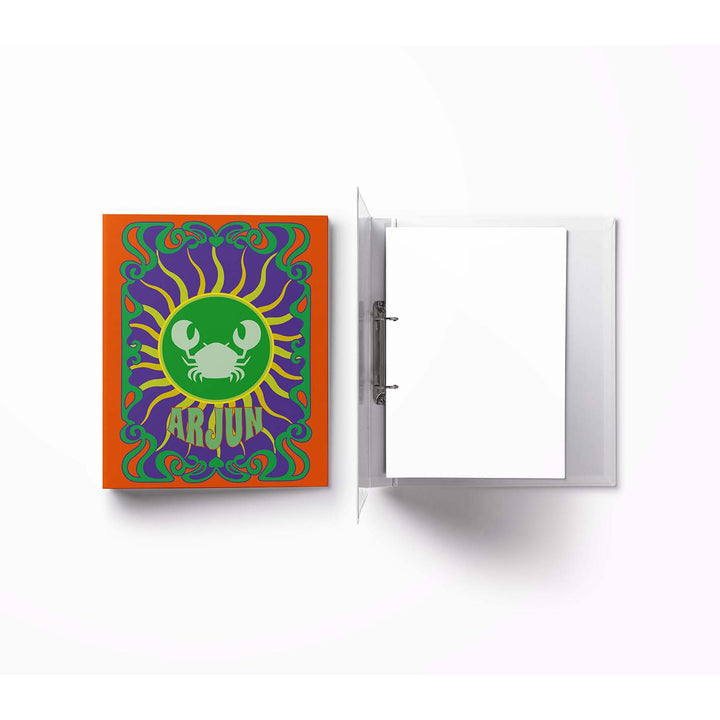 Zodiac A4 Vertical Clip Binder File For Boys