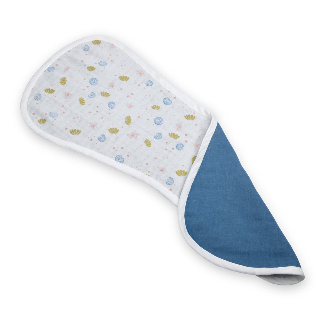 Sea of Dreams & Rocks and Pebbles Burp Cloths (set of 2)