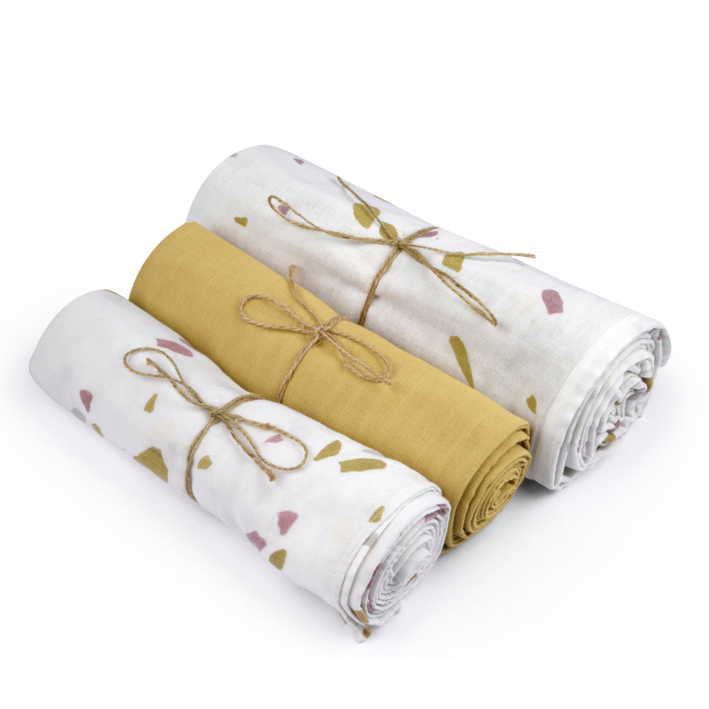 Rocks & Pebbles Blanket & Swaddle  Set