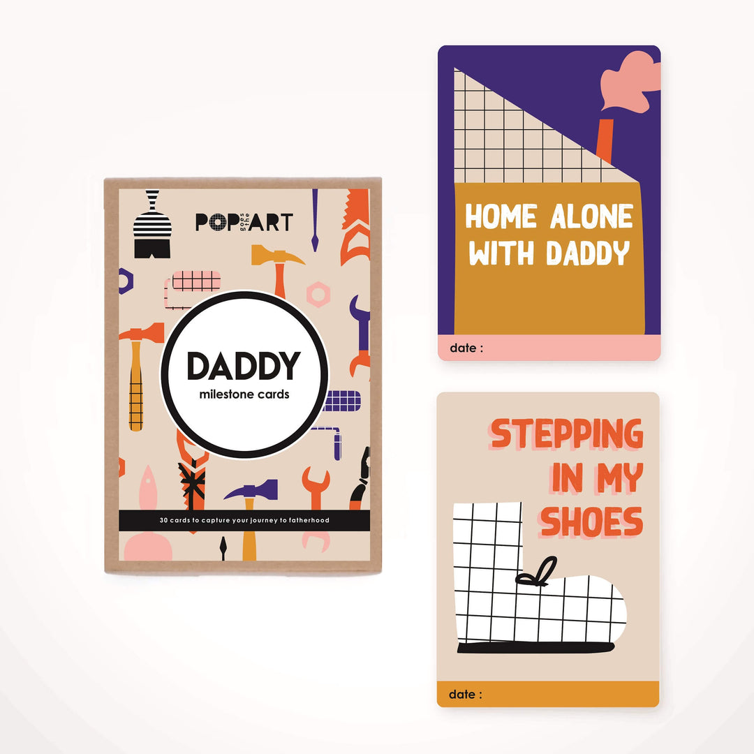 Milestone Cards | Daddy (box of 30 cards)