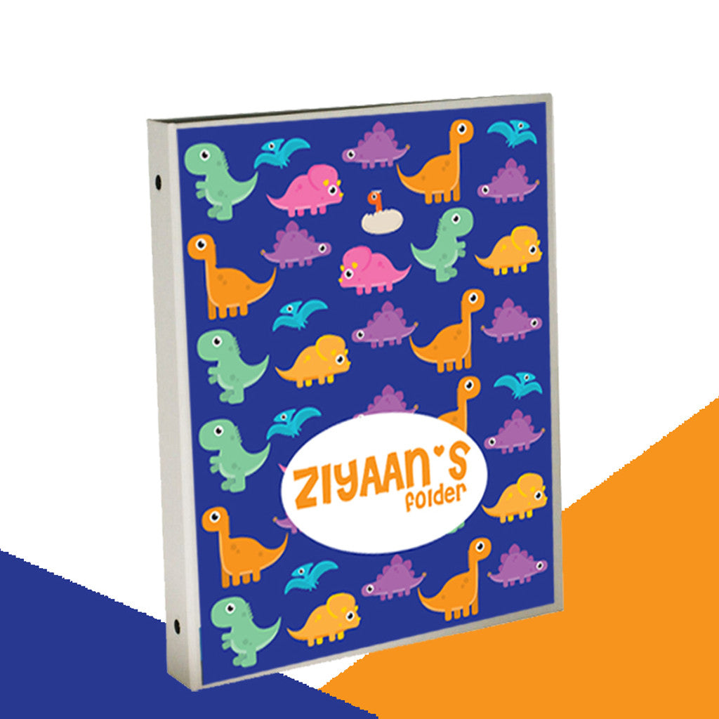 Personalised Binder - Dino