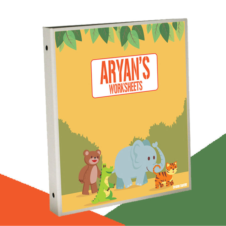 Personalised Binder - Jungle