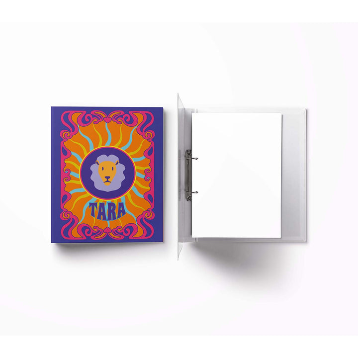Zodiac A4 Vertical Clip Binder File For Girls