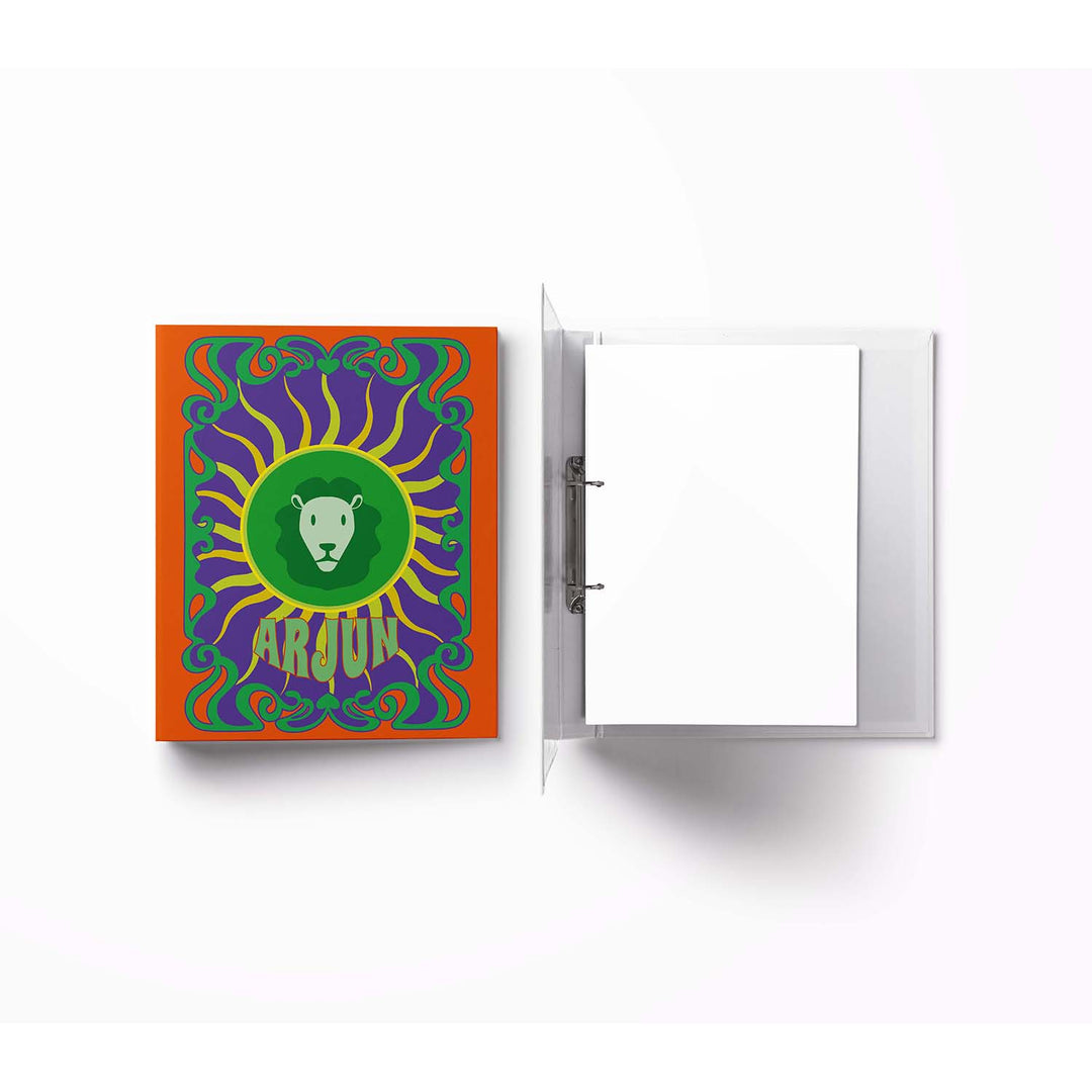 Zodiac A4 Vertical Clip Binder File For Boys
