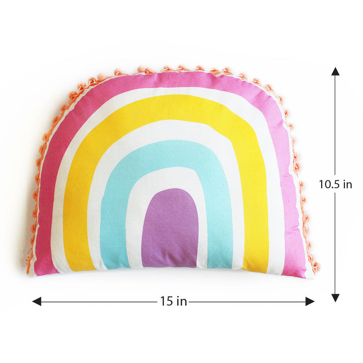 Rainbow Shape Cushion for Girls (Can be Personalised)