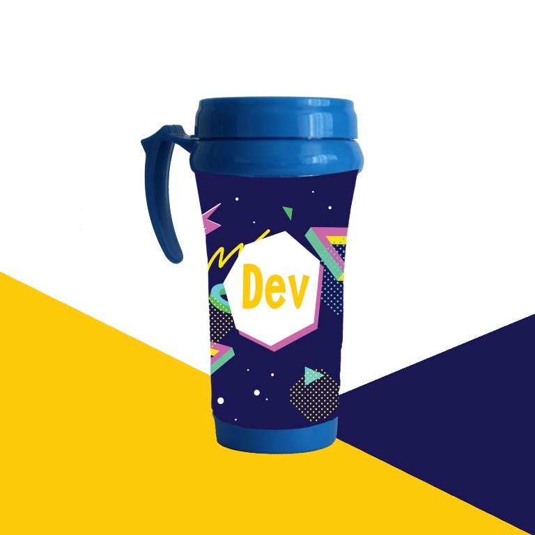 Retro Pop Theme Mug