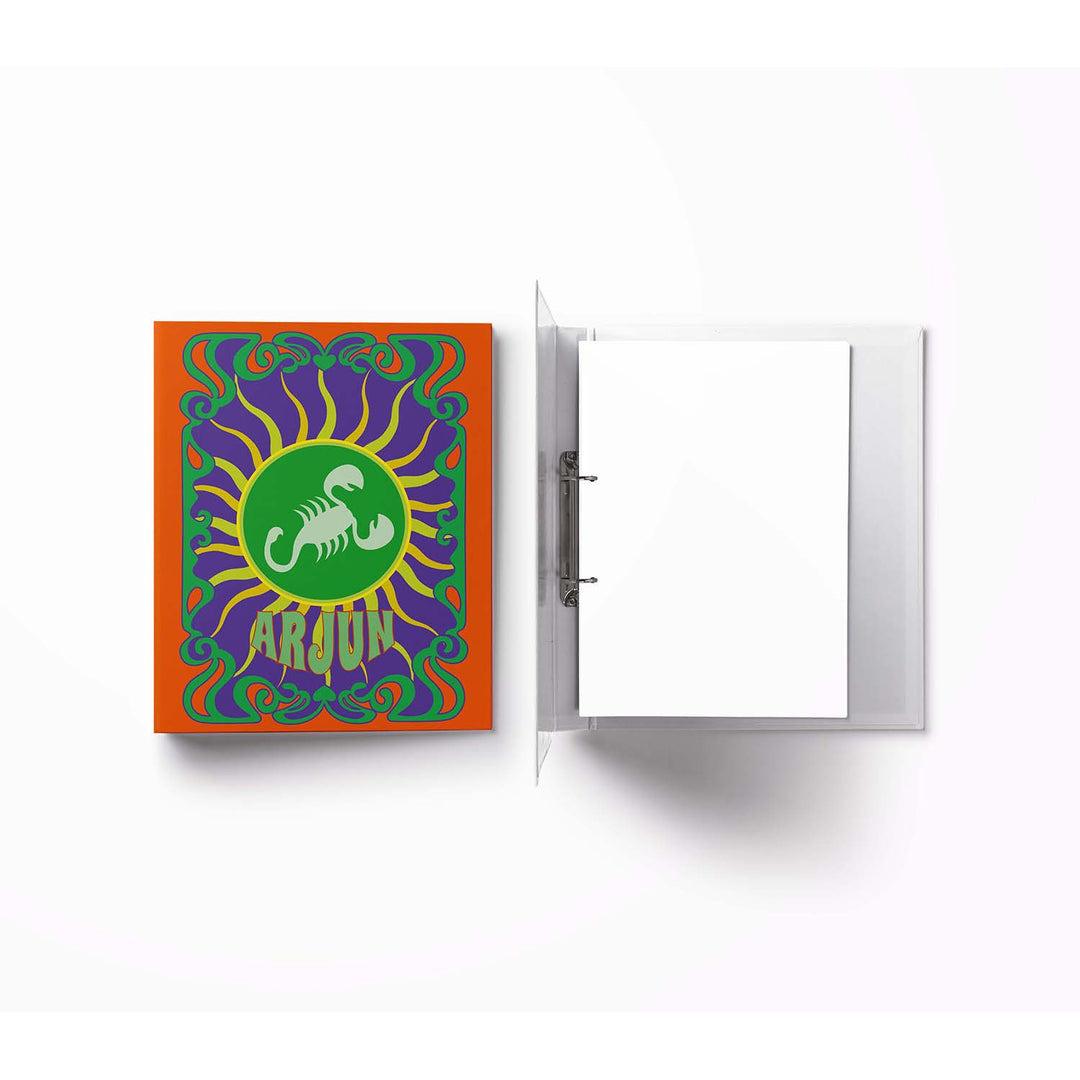 Zodiac A4 Vertical Clip Binder File For Boys