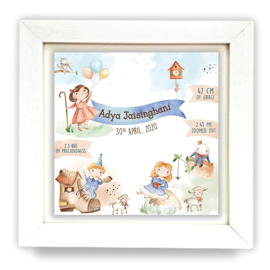 Birth Statistic Frames (Themes Available)