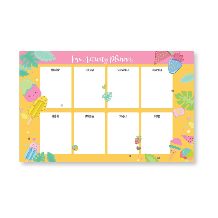 Top Magnetic and Erasable Weekly Planner (Themes Available)