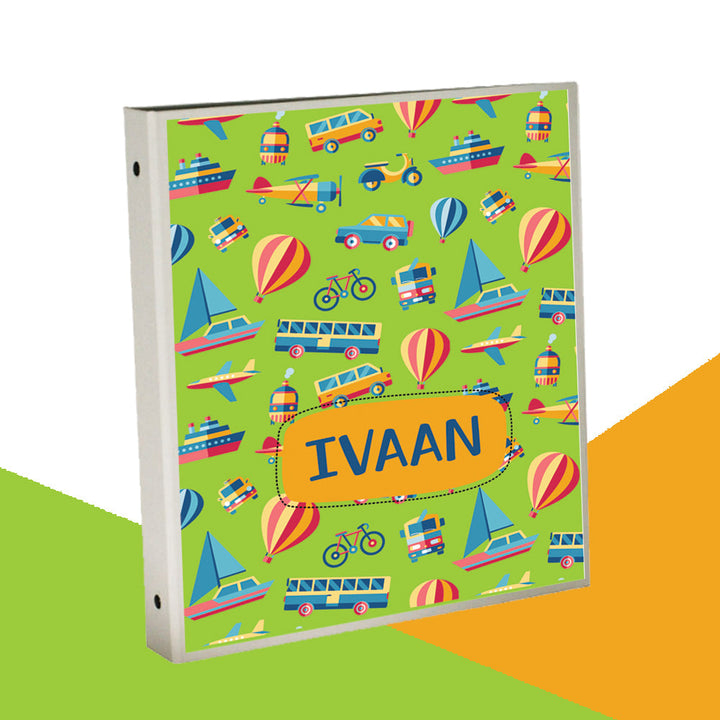 Personalised Binder - Transportations