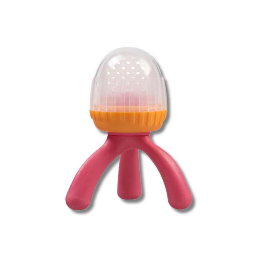 b.box Silicone Fresh Food Feeder Strawberry Shake Pink Orange - Sohii India