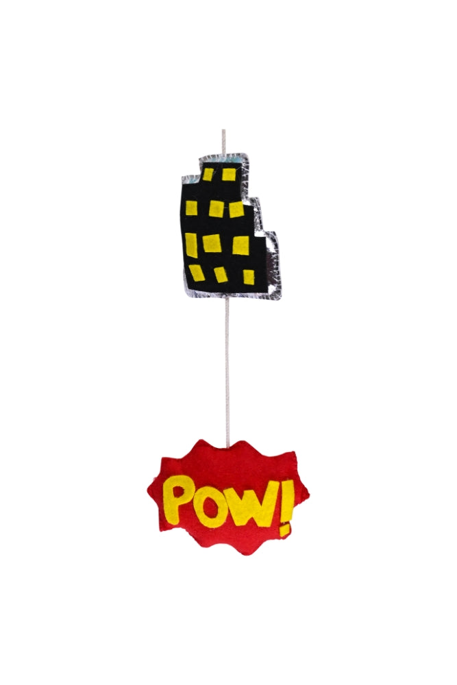 Junior Superhero Series Personalised Cloud Hanging