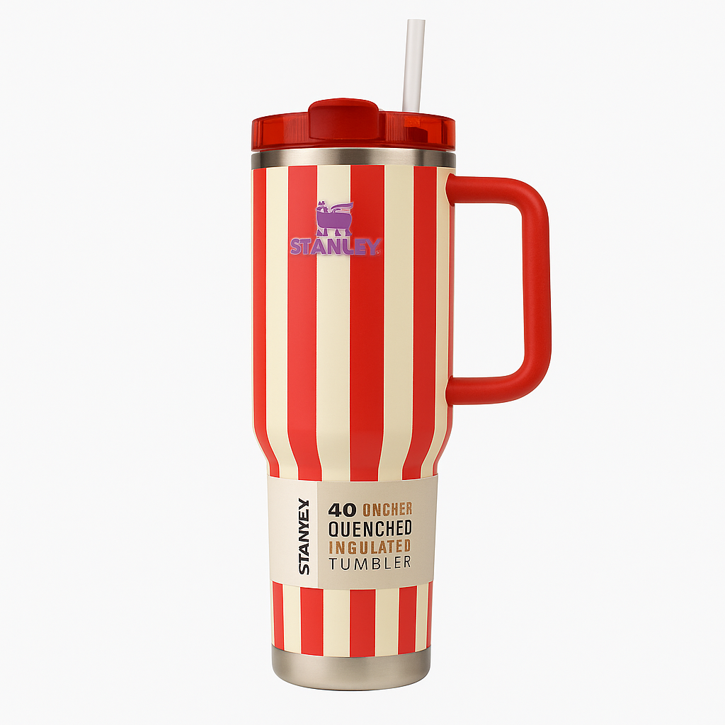 Limited Edition Stanley × Cabana Gloss Quencher - Cherry Pop Parade  - 40oz