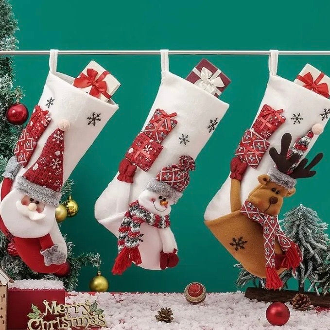 Babble Wrap Surprise Wishes Stockings (Set of 3)