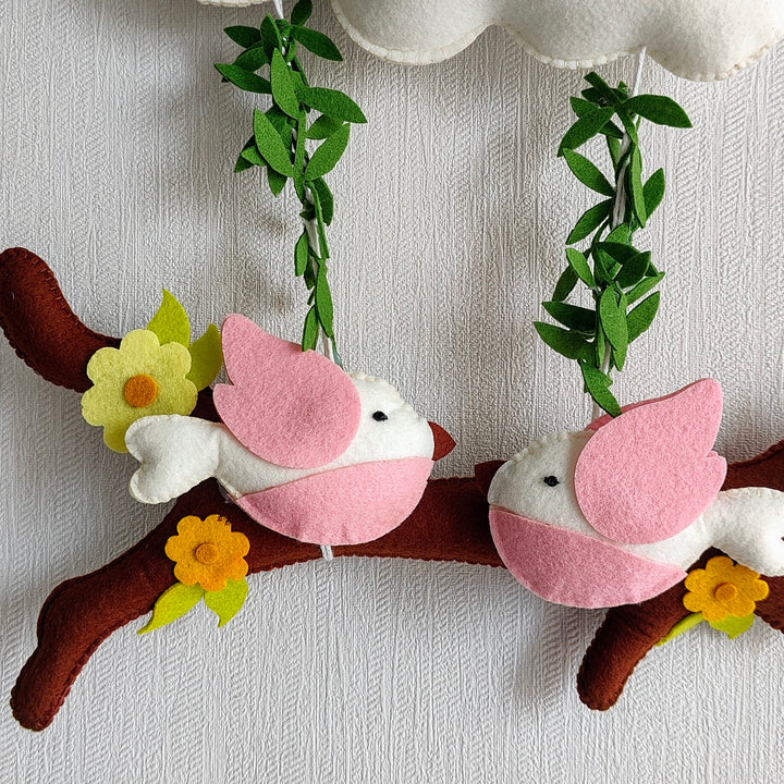 Babble Wrap Birdie Bliss Name Hanging