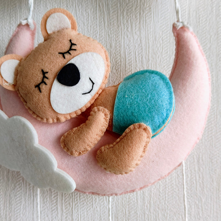 Babble Wrap Starry Snooze Name Hanging