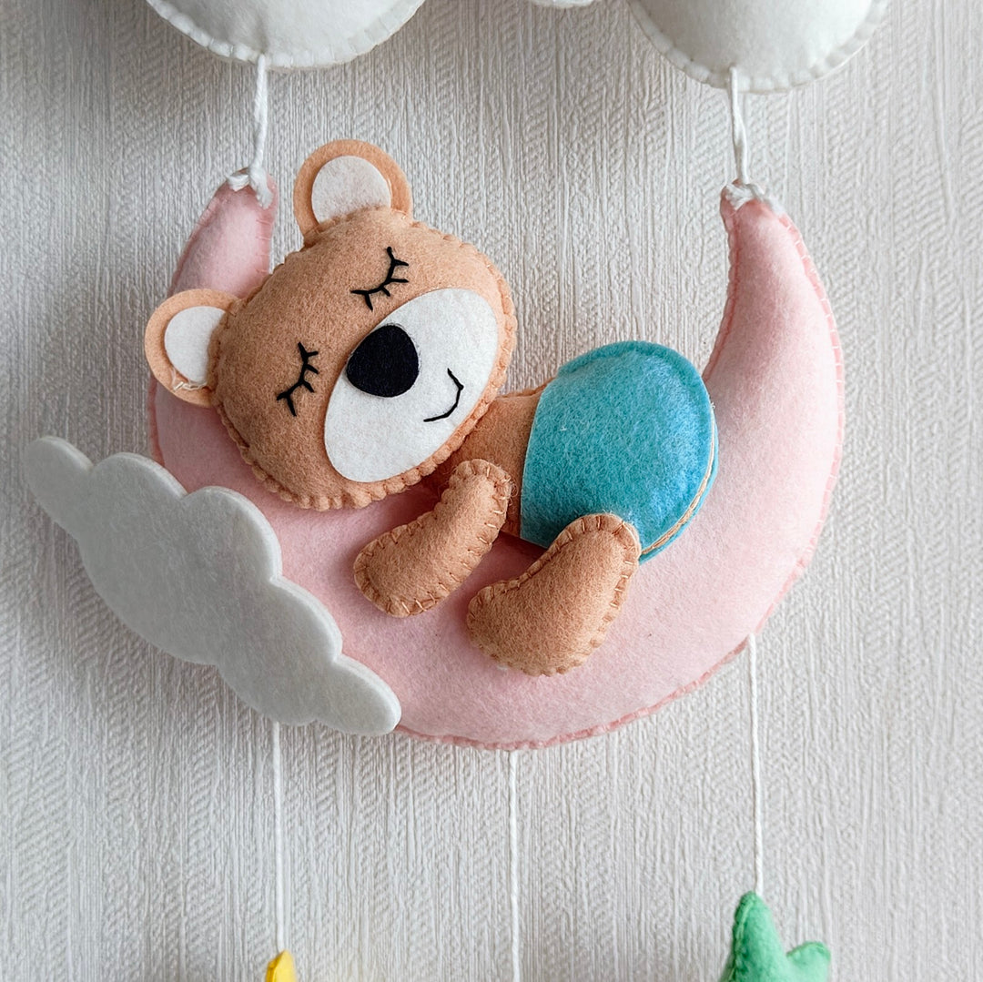 Babble Wrap Starry Snooze Name Hanging