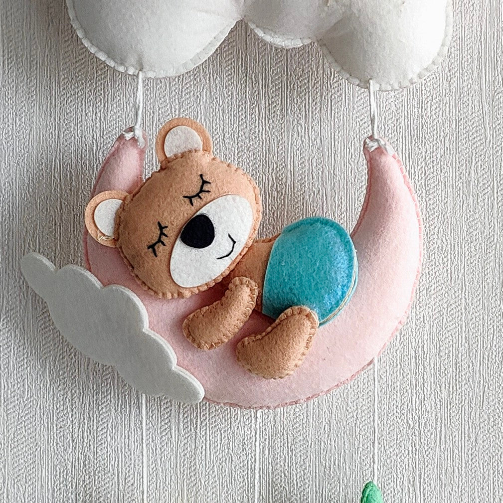 Babble Wrap Starry Snooze Name Hanging