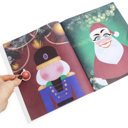 Santa & Friends Sticker Fun Book