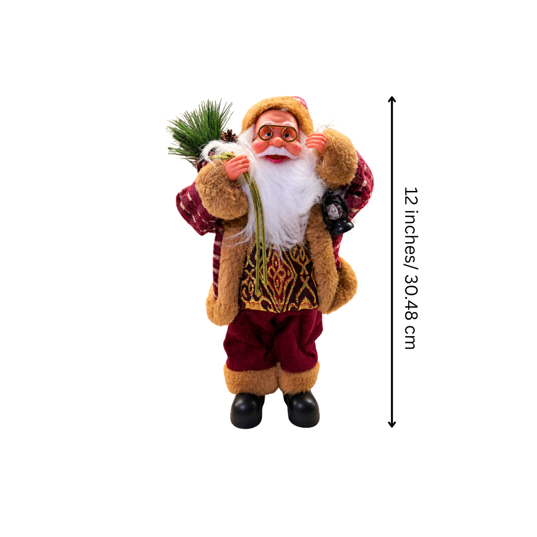 12 Inch Nordic Santa Décor