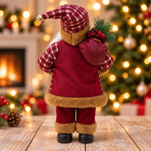 12 Inch Nordic Santa Décor