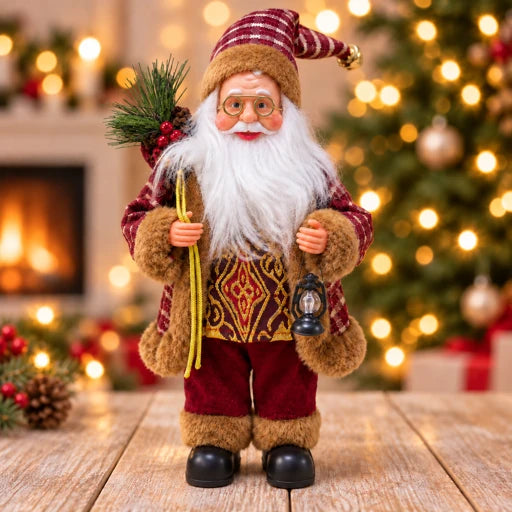 12 Inch Nordic Santa Décor