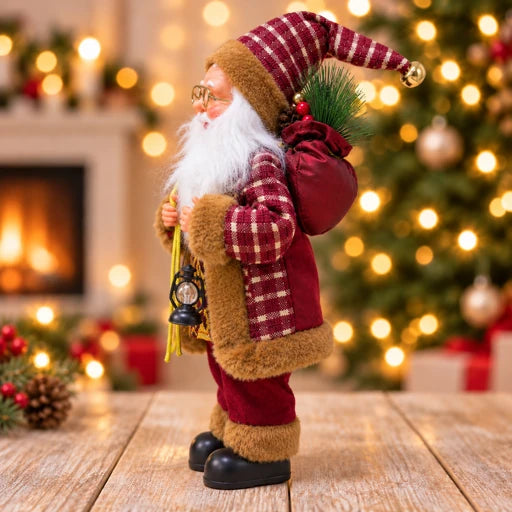 12 Inch Nordic Santa Décor