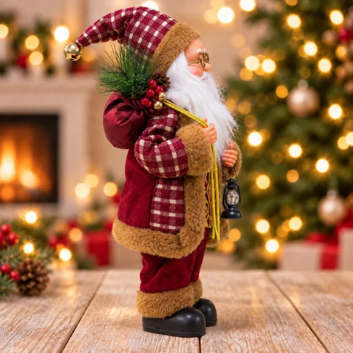 12 Inch Nordic Santa Décor