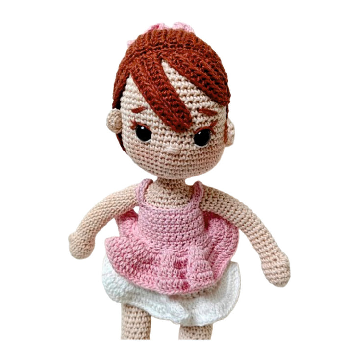 Crochet Toy- Rosy Twirl