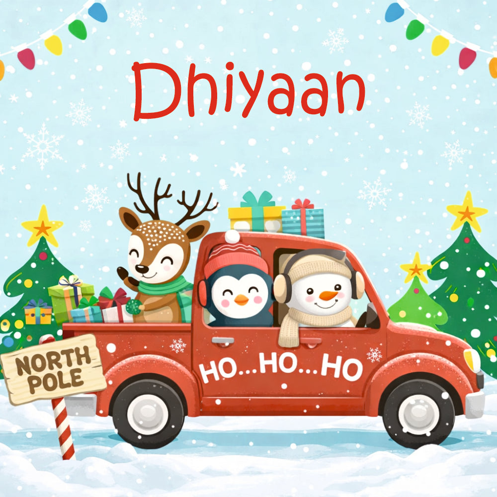 Magnetic Puzzle – Christmas Road Trip