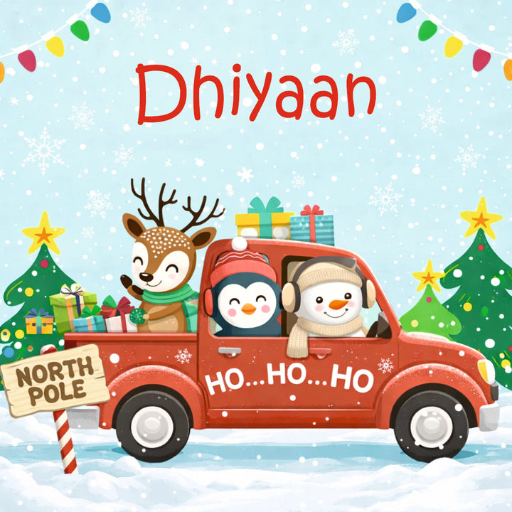 Magnetic Puzzle – Christmas Road Trip