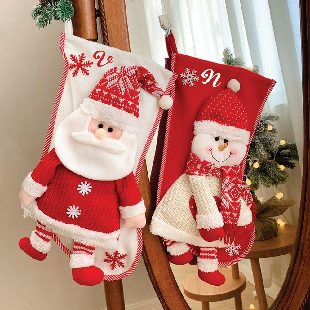 Babble Wrap Personalised Hearty Laugh Stockings- Set of 2