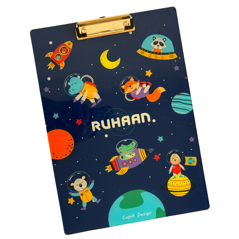 Astro Animals Clipboard (Acrylic)