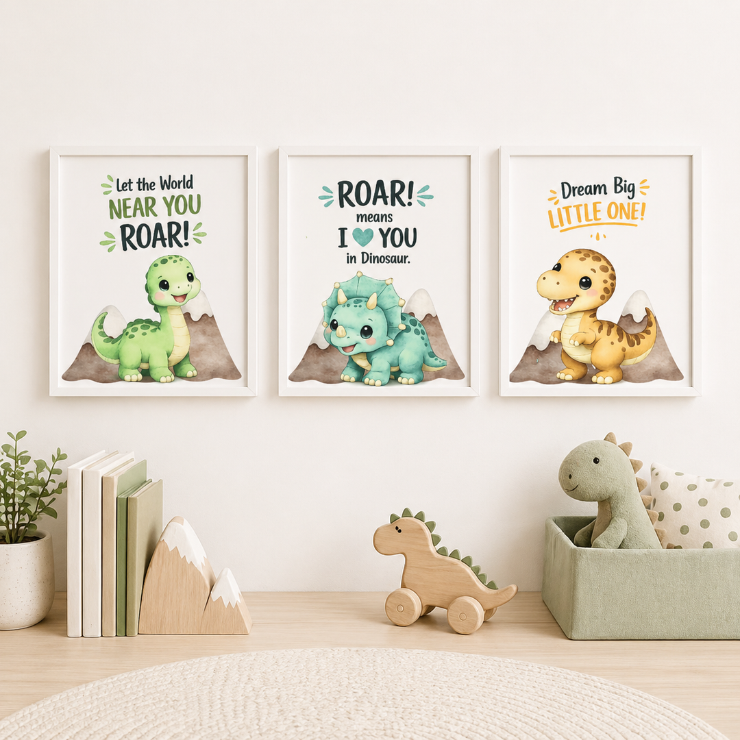Birth Statistics Frame - Jurassic Journey